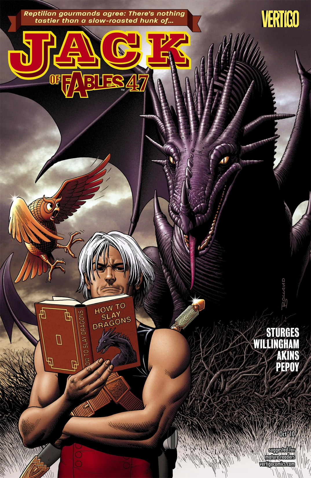 Jack of Fables #47 (DC, 2010 — Cover A) cover